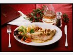 Chicken Steak with Egg Mushroom and Cream Sauce