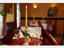 Dinner with candles