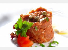 "Tartare" of Beef Sirloin with Fried Bread