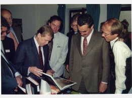 Václav Havel and Karel Schwarzenberg