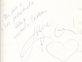 Lucie Bila Written to Us