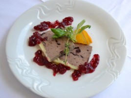 Our Home-made Chicken Liver Pâté with Cranberries und Thyme